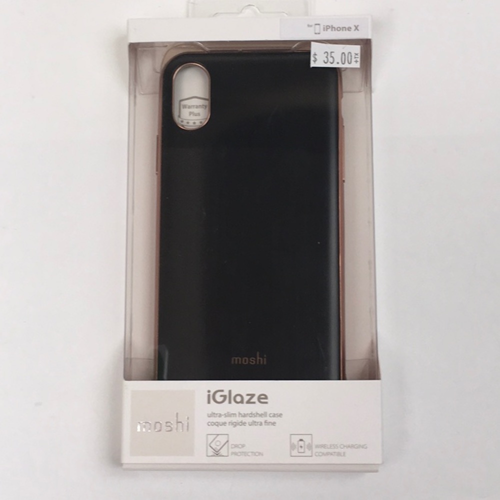 Moshi iGlaze iPhone X/XS case - Black